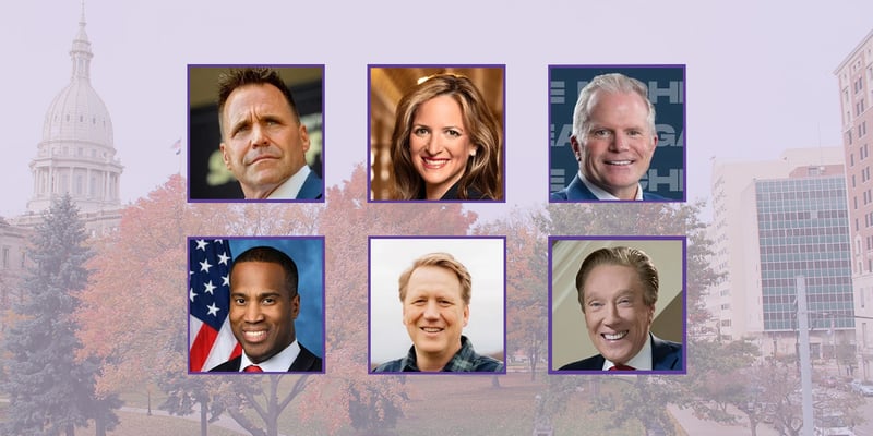 Michigan Governor Race Candidates 2026