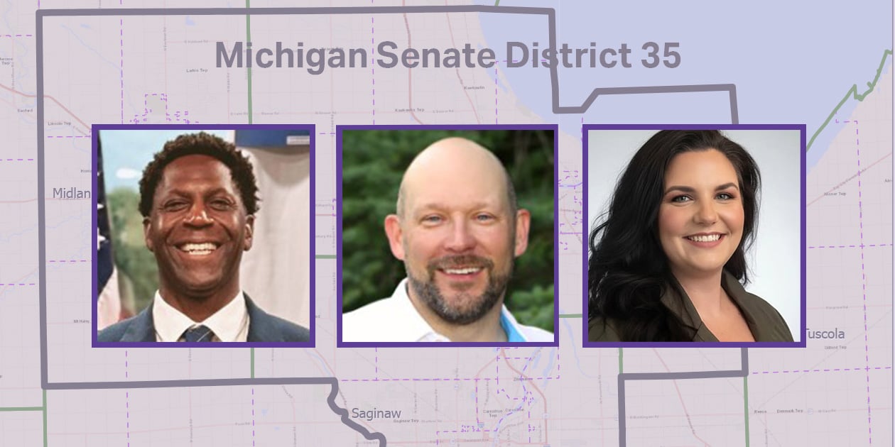 Michigan Senate District 35: Tunney vs Greene Positions.